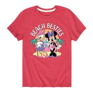 Boys' - Disney - Beach Besties Short Sleeve Graphic T-Shirt - 1 of 4
