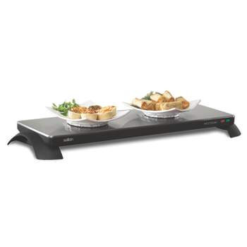 Costway 22''x 14'' Electric Warming Tray Hot Plate Dish Warmer W/  Adjustable Temperature : Target