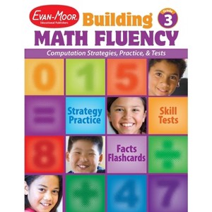 Building Math Fluency, Grade 3 Teacher Resource - by  Evan-Moor Educational Publishers (Paperback) - 1 of 1