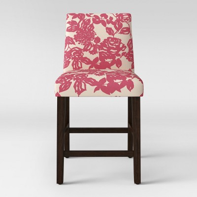 26" Counter Height Barstool Abstract Raspberry Rose - Project 62™