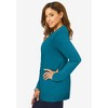 Jessica London Women's Plus Size Fine Gauge Cardigan - 4 of 4