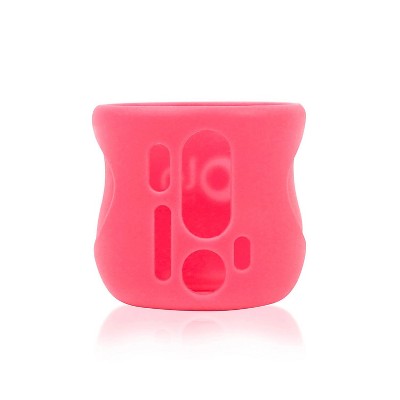 Olababy 4oz Bottle Sleeve - Coral (For Avent Natural Glass Bottles)