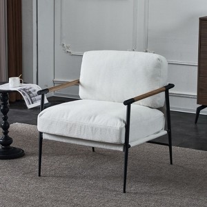 NicBex Leisure Accent Chair Modern Lounge Chair Comfy Chair Living Room Chair for Reading Room, Bedroom - 1 of 4