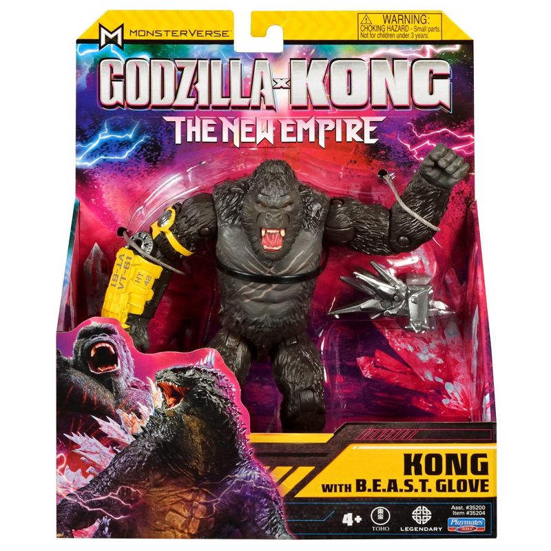 Godzilla x Kong: The New Empire Kong with B.E.A.S.T. Glove Figure, 3 of 8