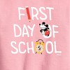 Boys' - Disney - First Day Of School Mickey Graphic Long Sleeve Fleece Sweatshirt - 2 of 4