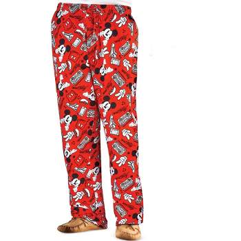 Collections Etc Men's Classic Mickey Pants