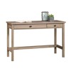 Homy Casa Compact Writing Desk with 2 Drawers for Home Office or Bedroom, Natural Oak - 4 of 4