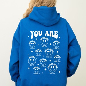 Simply Sage Market You Are Smiley Front And Back Hoodie - 1 of 4