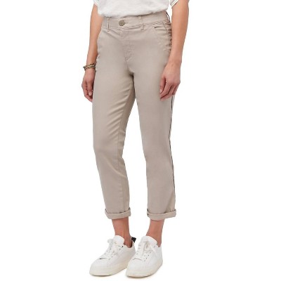 Women's HIGH RISE ROLL CUFF TROUSER - Democracy