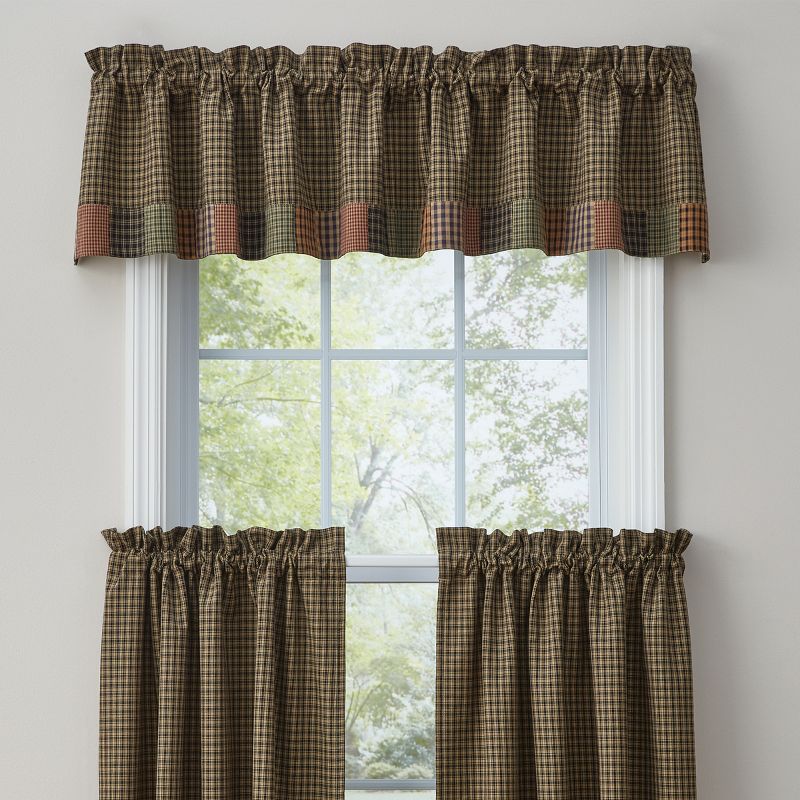 Pieced Star Lined Border Valance, 2 of 7