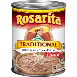 Rosarita Traditional Refried Beans - 30oz