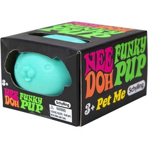 Schylling Funky Pup NeeDoh (Assorted Colors), Squishy Fidget Toy, Ages 3 and Up - 1 of 3