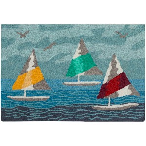Liora Manne Frontporch Coastal Indoor/Outdoor Rug.. - 1 of 4