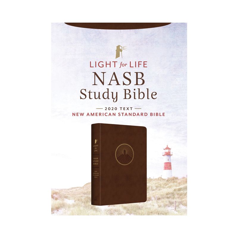 Light for Life NASB Study Bible (Mahogany Lighthouse) - by  Christopher D Hudson & The Lockman Foundation (Leather Bound), 1 of 2