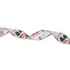 Unique Bargains Gift Wrap Ribbons Santa & Snowman Cloth 78.74"x1.97" 1 Pc - 4 of 4