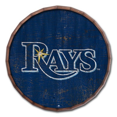 Mlb Tampa Bay Rays Baseball Field Metal Panel : Target