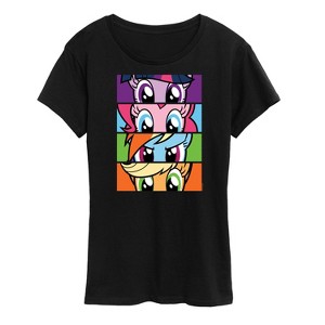 Women's - My Little Pony - Stacked Faces Short Sleeve Graphic T-Shirt - 1 of 4