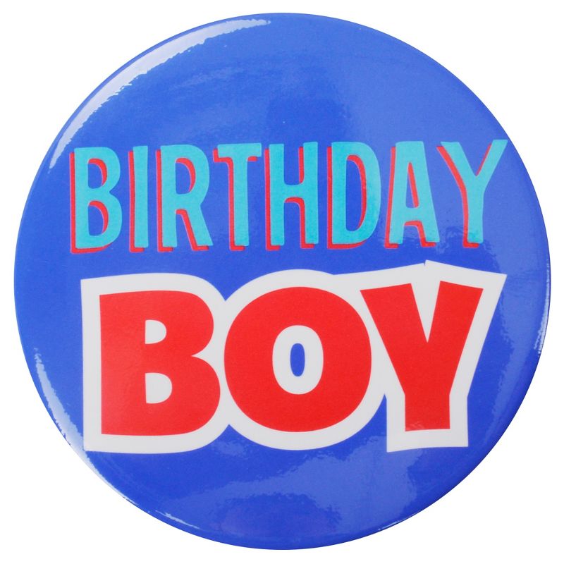Birthday Boy Blue Button - Spritz&#8482;, 1 of 3
