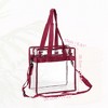 Unique Bargains PVC Zipper Clear Makeup Bag 1 Pc - 2 of 4