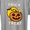 Women's - Instant Message - Vintage Trick Or Treat Pumpkin Short Sleeve Graphic T-Shirt - 2 of 4
