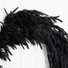 Nearly Natural 4-ft Artificial Real Touch Halloween Black Norfolk Island Pine Garland with Natural Look - 4 of 4