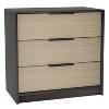 NicBex Modern Wooden 6-Drawer Chest, Tall Closet Storage with Wardrobe Closet Set of 2 for Bedroom, Living Room - 2 of 4