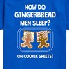 Boys' - Instant Message - Gingerbread Men Cookie Sheets Christmas Short Sleeve Graphic T-Shirt - 2 of 4
