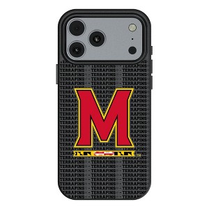 NCAA Big Ten Universities Text Backdrop MagSafe Compatible Cell Phone Case for Apple iPhone 17 Series - 1 of 4