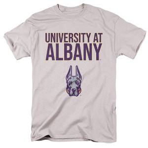 Men's University at Albany Official Stacked T-Shirt - 1 of 4