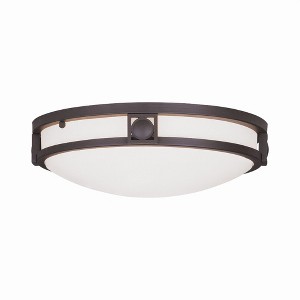 Livex Lighting Titania 2 - Light Flush Mount in  Bronze - 1 of 1