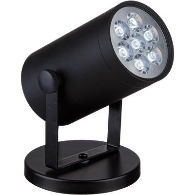 Pro Track Imperial Black 4 1/2" High LED Uplight