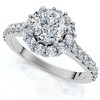 Pompeii3 1 3/8ct Halo Diamond Engagement Ring 14K White Gold - 2 of 4