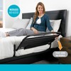 Stander 30 inch Safety Bed Rail and Padded Pouch, Adult Swing-down Guard Rail, Black - 3 of 4