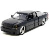 2006 Chevrolet Silverado Custom Pickup Truck Black "Die-Cast Collection" Series 1/25 Diecast Model by Motormax - 2 of 3