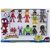 Marvel Spidey and His Amazing Friends 10-Pack Action Figures, 4” Collectible Toys for Kids, Heroes & Villains, Perfect Holiday Gift, Ages 3+ - 3 of 4