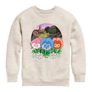 Boys' - Disney - Alice In Wonderland Graphic Long Sleeve Fleece Sweatshirt - 1 of 4
