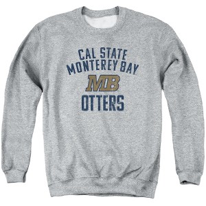 California State University Monterey Bay Official Otters Logo Adult Crewneck Sweatshirt - 1 of 4