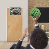 AND1 Over the Door Mini Basketball Hoop: 18x12 Shatterproof Backboard, 1 Mini Basketball - Ultimate Indoor Accessory - 4 of 4