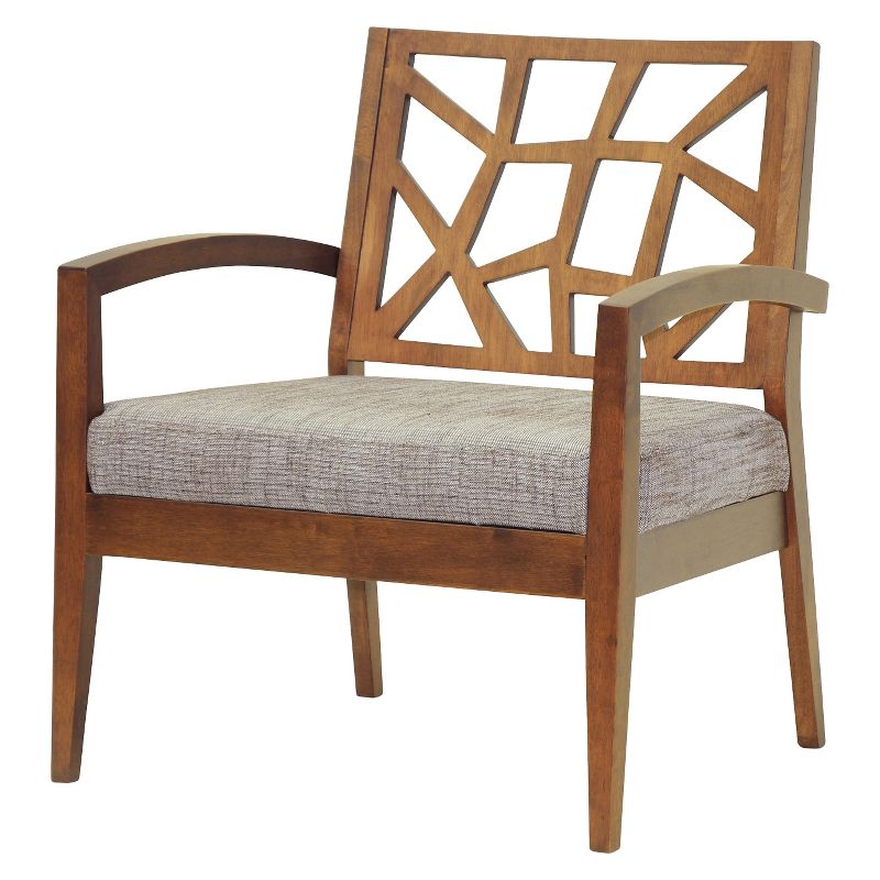 Jennifer Modern Lounge Chair Gray - Baxton Studio, 3 of 6
