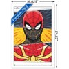 Trends International Marvel Spider-Man: No Way Home - Costume Trio Framed Wall Poster Prints - 3 of 4