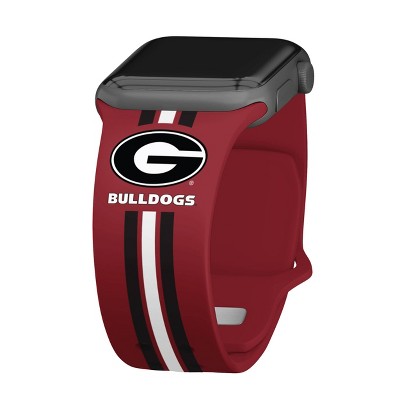 Ncaa Georgia Bulldogs Wordmark Hd Apple Watch Band - 38/40/41mm Short ...