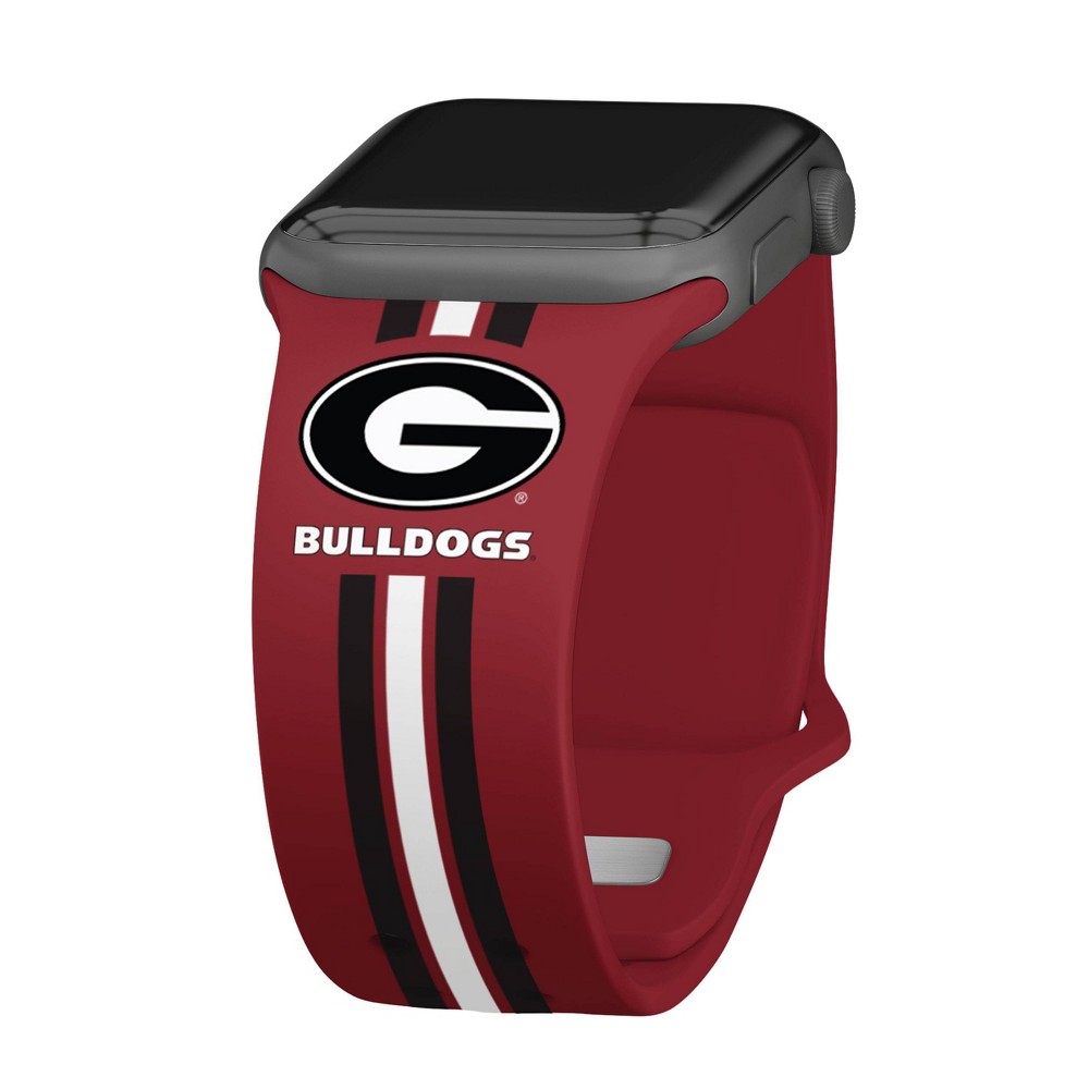 NCAA Georgia Bulldogs Wordmark HD Apple Watch Band - 38/40/41mm Short
