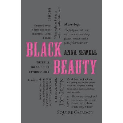 Black Beauty - (Word Cloud Classics) by  Anna Sewell (Paperback)