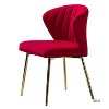 Olinto Living Room Bedroom Study Side Chair Set of 4  | KARAT HOME - 3 of 4