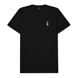 Dalix Robot (Glow in the Dark) Embroidered Relaxed Heavy Soft Cotton T Shirt Mens - 1 of 4