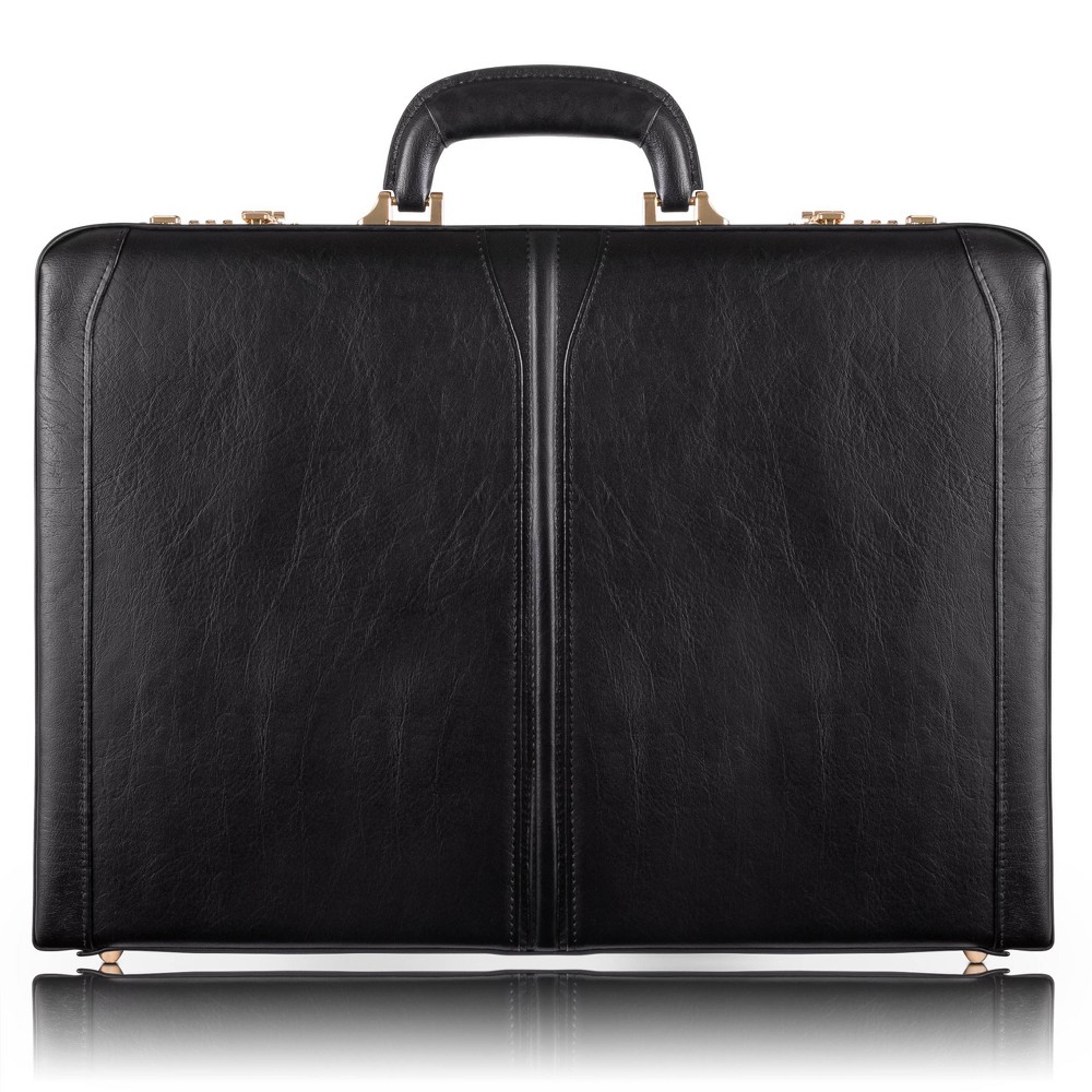 Photos - Business Briefcase McKlein Lawson Leather 3. Attache Briefcase - Black