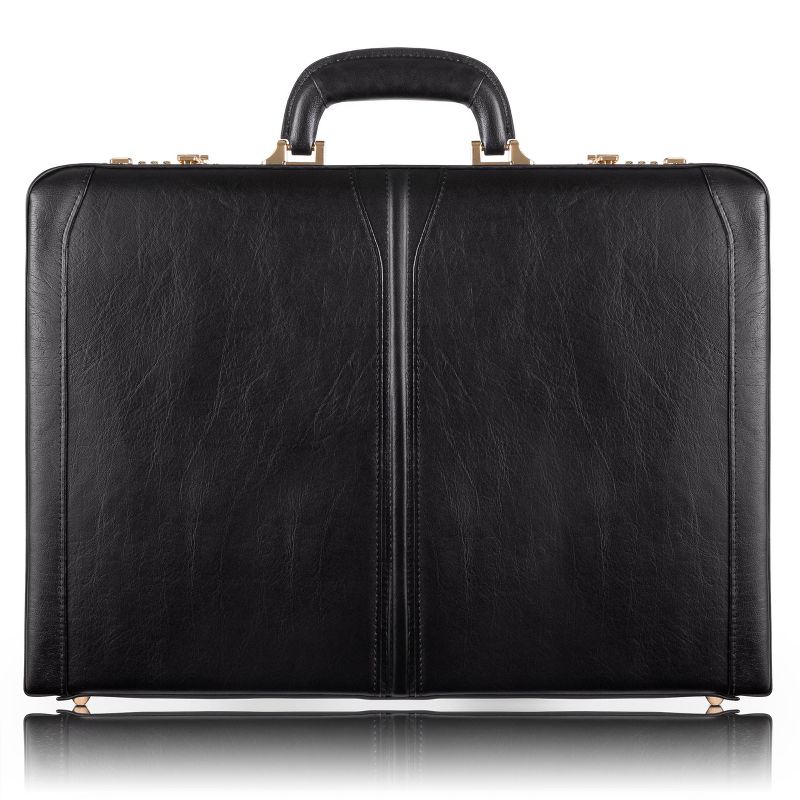 McKlein Lawson Leather Attache Briefcase, 1 of 10