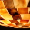 Chloe Lighting Bay Mosiac-Style Seashell Flush Ceiling Fixture 12" Width - 2 of 4