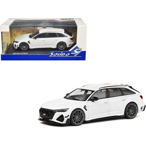 2021 Audi ABT RS6-R Ibis White 1/43 Diecast Model Car by Solido - 1 of 4
