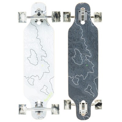 Madd Gear 31" Drop Through Longboard Skateboard 70mm Wheels ABEC-7 Bearings Maple Deck
